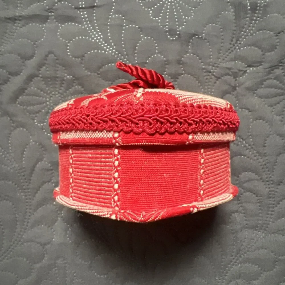 Heart Jewelry Fabric Gift Box Bracelet Beads Unforgettable Moments Earrings Ring